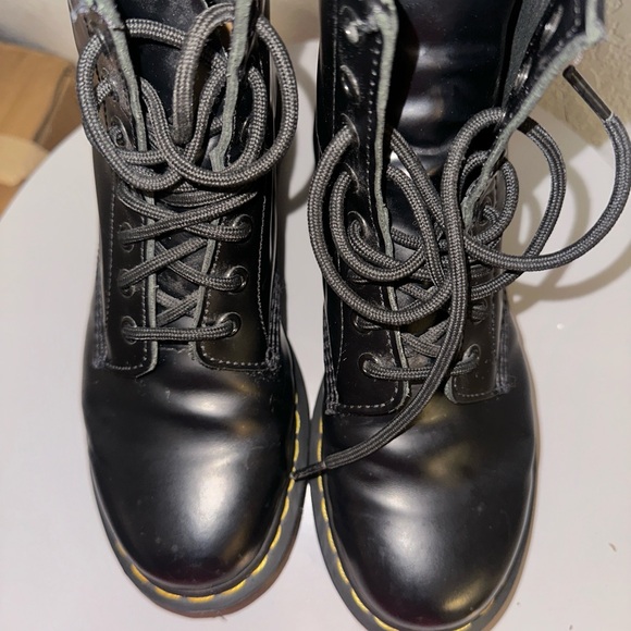 Dr. Martens Black Lace-Up Boots - Picture 3 of 3